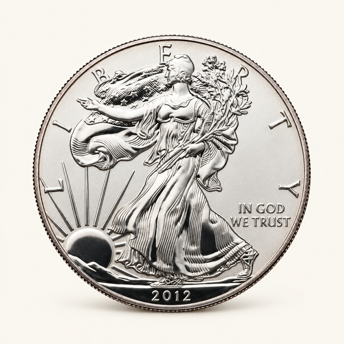 2012-S 2-Coin American Silver Eagle Set 1oz